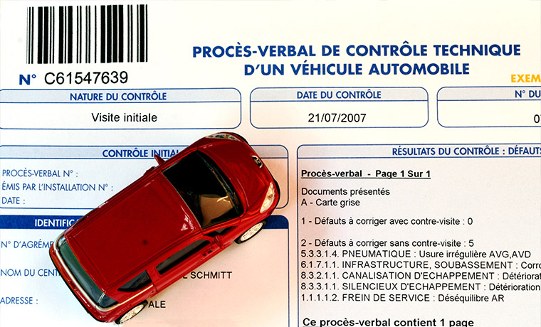 Temps de validité du contrôle technique, Étaules, Garage Renault Palissier